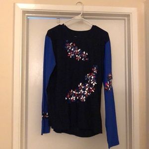 Tory Burch Long Sleeve workout top NWT